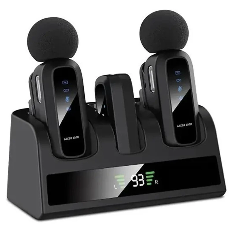 میکروفون یقه ای بی سیم Green Lion GM-89X