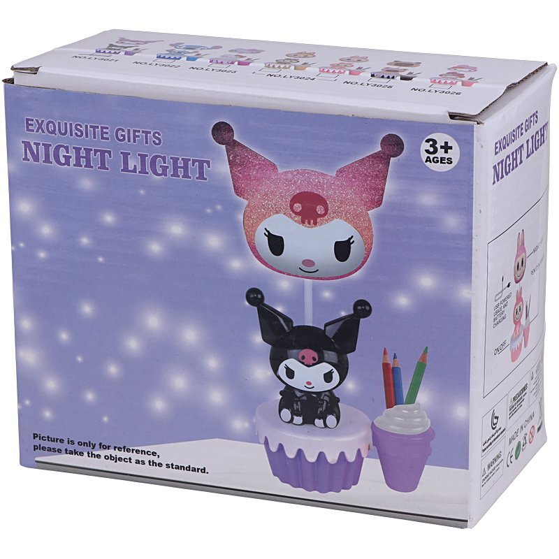 چراغ مطالعه فانتزی شارژی طرح کرومی No.LY3021