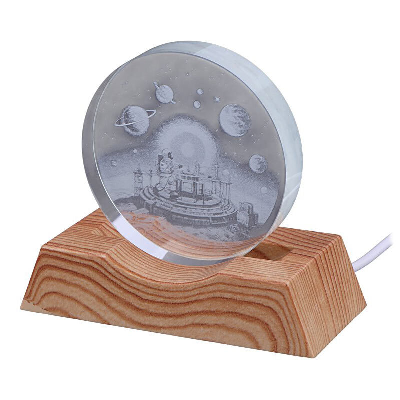 چراغ خواب طرح کهکشانی کد 1104 سایز 6 سانتی متر