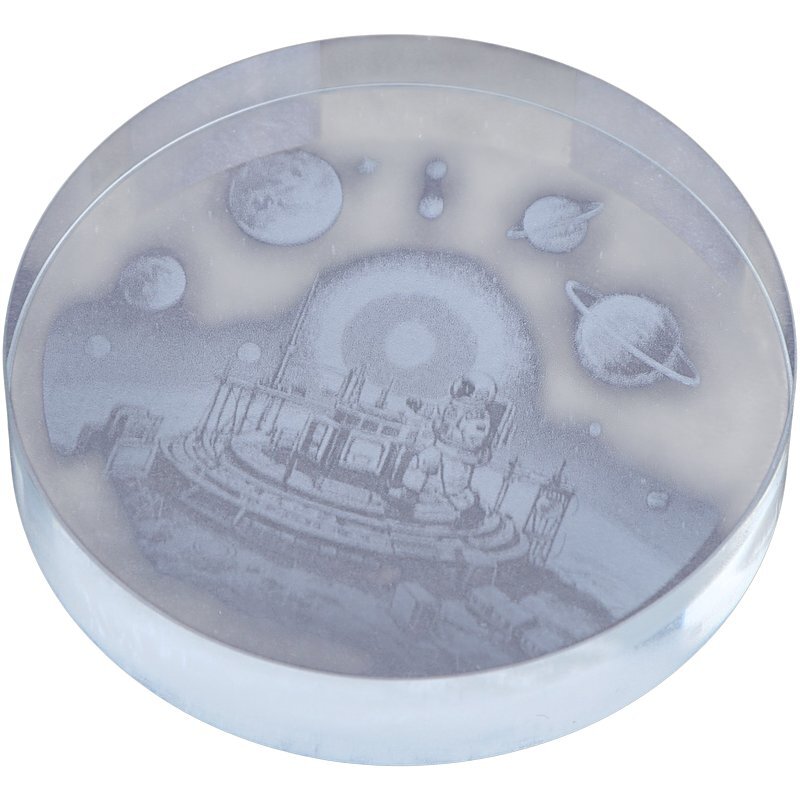 چراغ خواب طرح کهکشانی کد 1104 سایز 6 سانتی متر