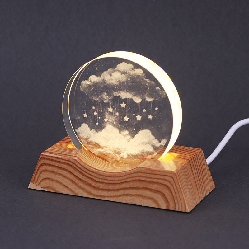 چراغ خواب طرح کهکشانی کد 1104 سایز 6 سانتی متر