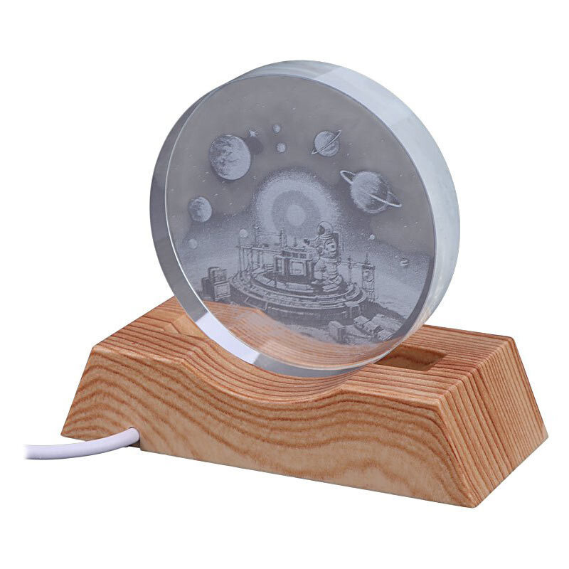 چراغ خواب طرح کهکشانی کد 1104 سایز 6 سانتی متر