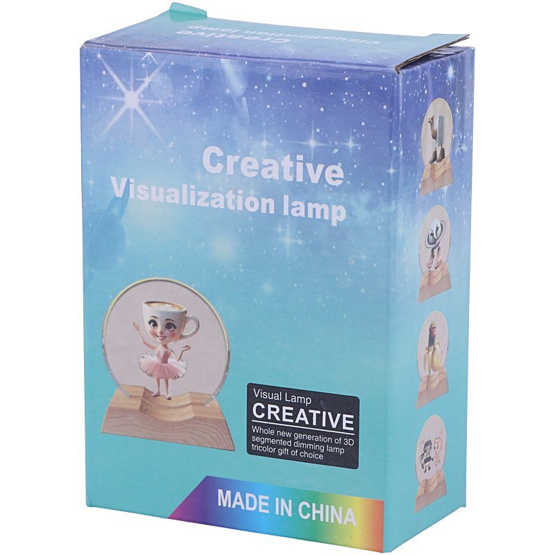 چراغ خواب طرح کهکشانی کد 1104 سایز 6 سانتی متر