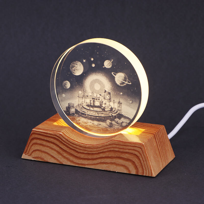 چراغ خواب طرح کهکشانی کد 1104 سایز 6 سانتی متر