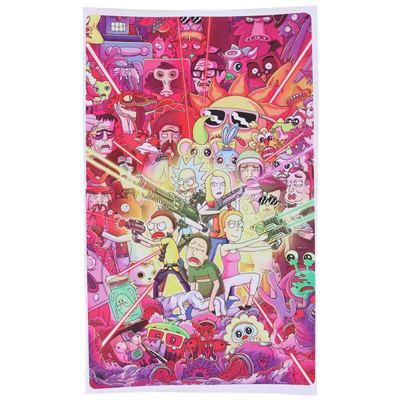 اسکین پلی استیشن 5 اسلیم استاندارد گیم اور طرح Rick and Morty