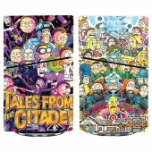 اسکین پلی استیشن 5 اسلیم استاندارد طرح Rick and Morty کد 1