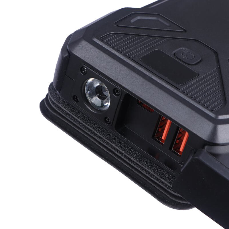 پاور بانک بی سیم خورشیدی فست شارژ گرین لاین Solar 5-Panel GL-PX27 GNSOL5PN20BK PD QC 22.5W ظرفیت 20000 میلی آمپر ساعت