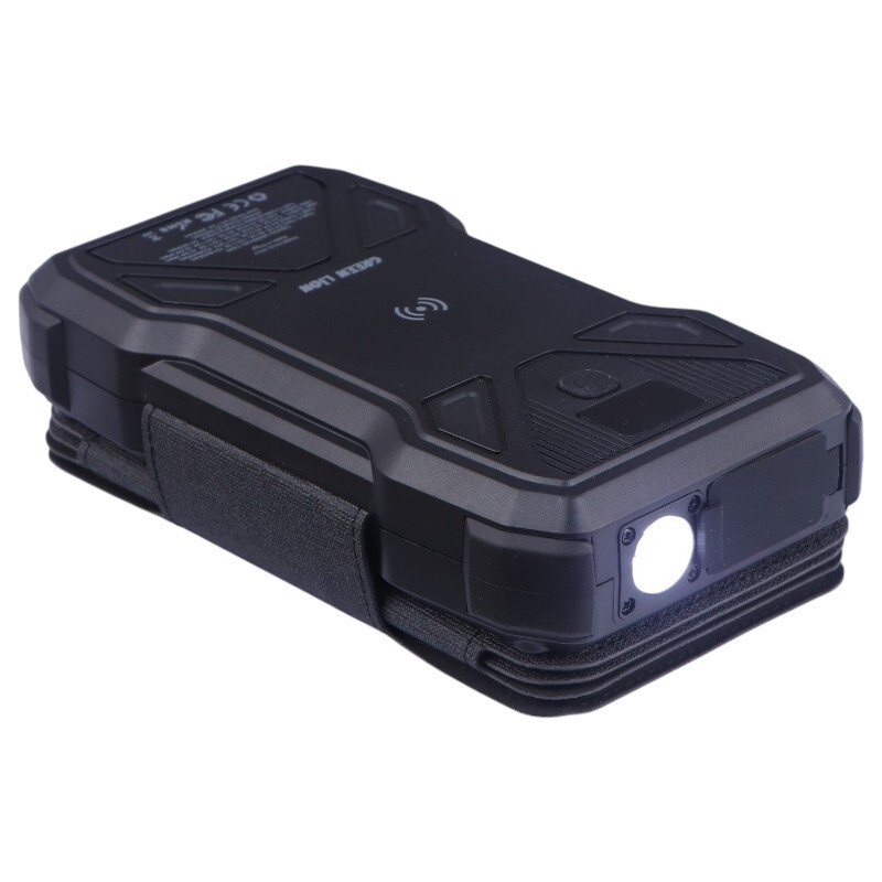 پاور بانک بی سیم خورشیدی فست شارژ گرین لاین Solar 5-Panel GL-PX27 GNSOL5PN20BK PD QC 22.5W ظرفیت 20000 میلی آمپر ساعت