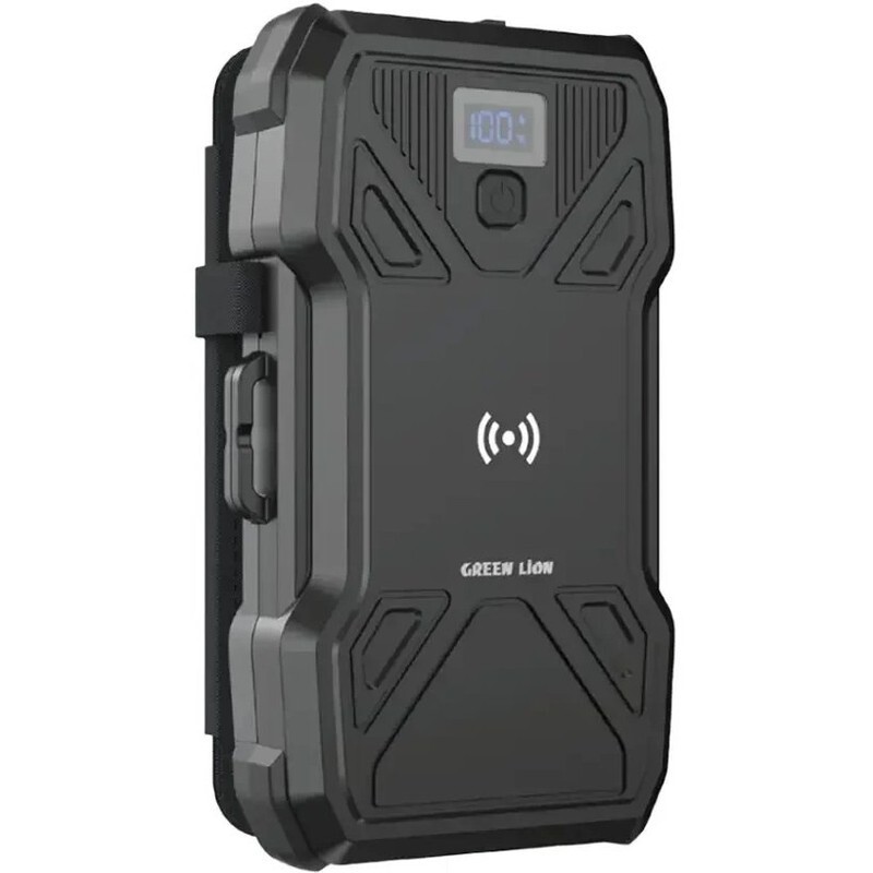 پاور بانک بی سیم خورشیدی فست شارژ گرین لاین Solar 5-Panel GL-PX27 GNSOL5PN20BK PD QC 22.5W ظرفیت 20000 میلی آمپر ساعت