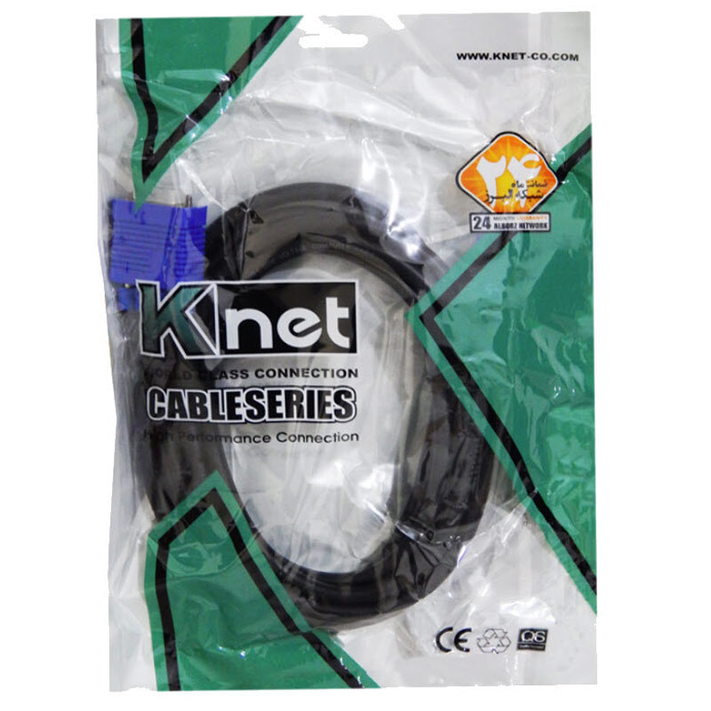 کابل VGA کی نت K-C180 طول 1.5 متر