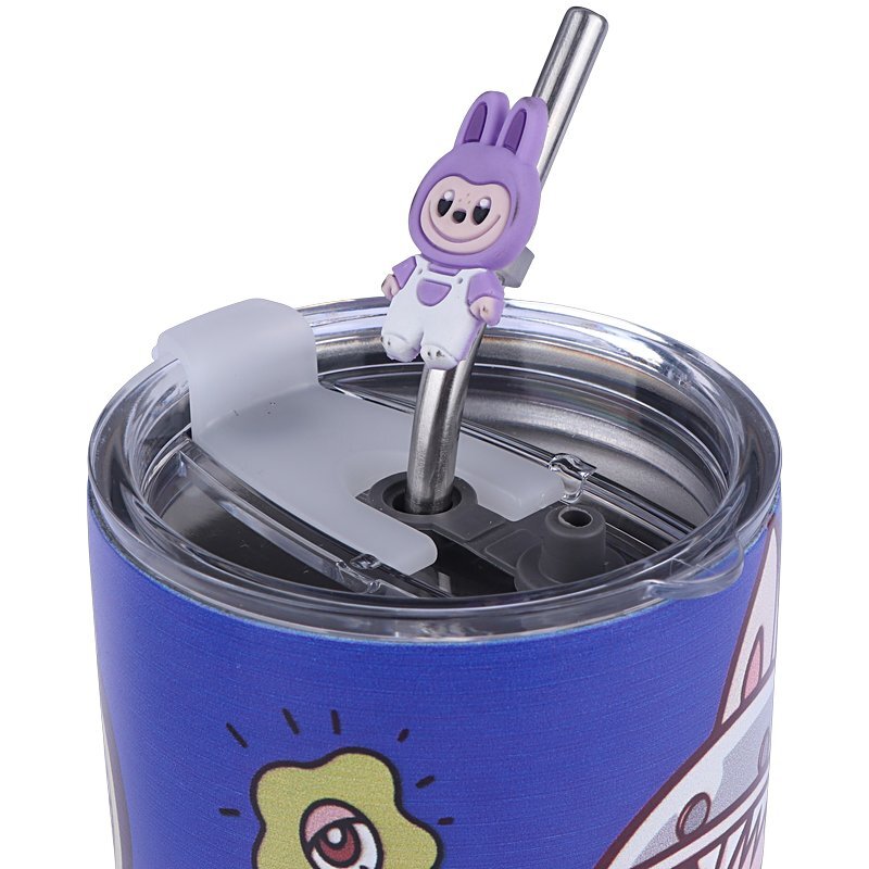 ماگ اسموتی استیل طرح لبوبو کد 1009