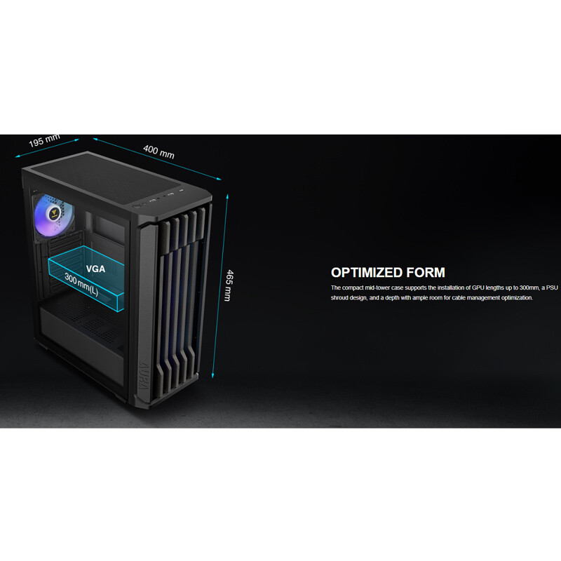 کیس کامپیوتر گیم دیاس Gamdias AURA GC11