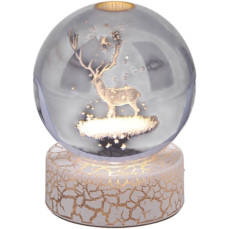 گوی چراغ دار 8cm کد 259