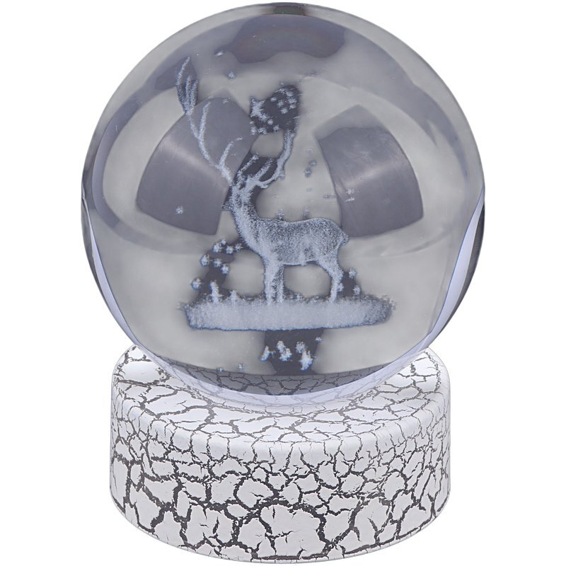 گوی چراغ دار 8cm کد 259