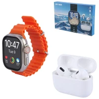 پکیج ساعت هوشمند و هندزفری بلوتوثی Jsyes M44 Ultra