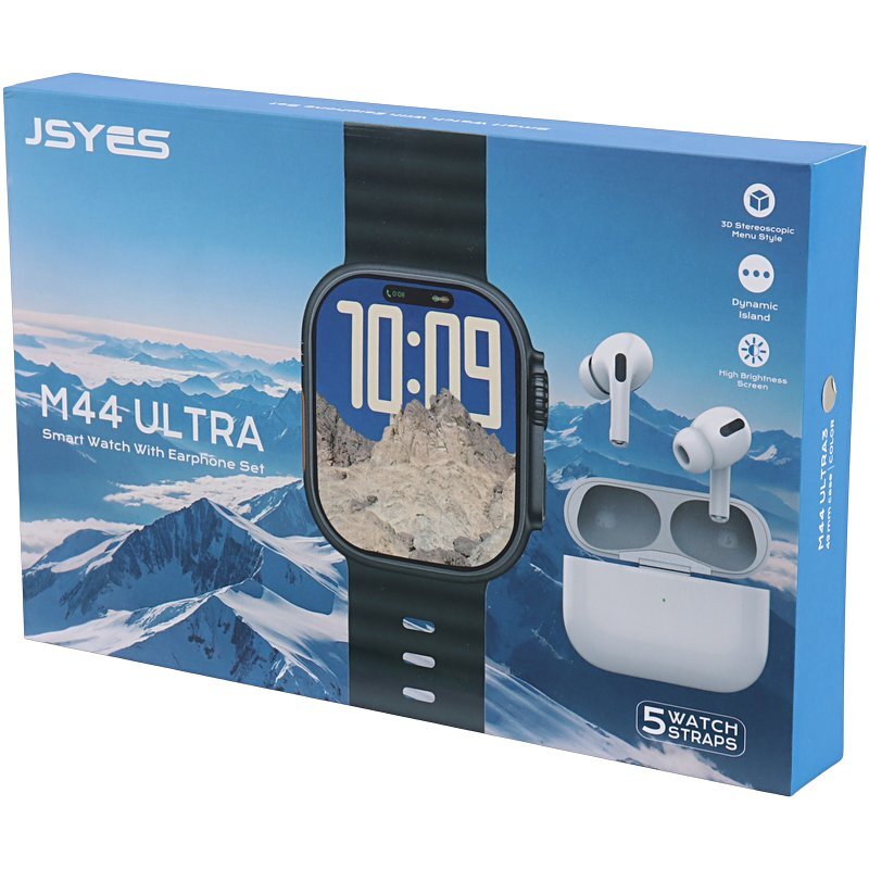 پکیج ساعت هوشمند و هندزفری بلوتوثی Jsyes M44 Ultra