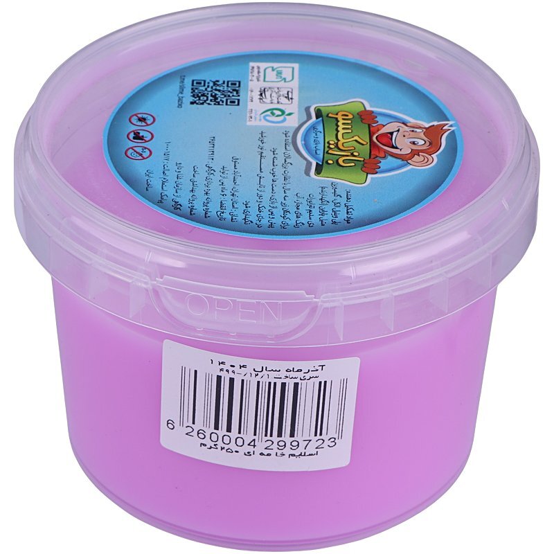 اسلایم خامه ای بازیکسو حجم 250 گرم