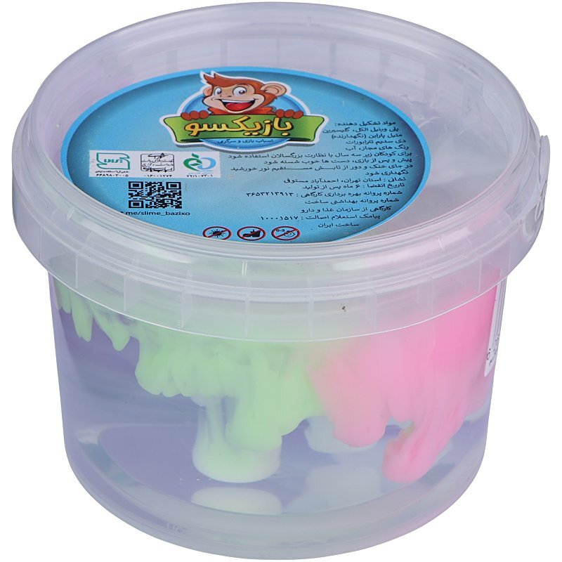 اسلایم کهکشانی بازیکسو حجم 250 گرم