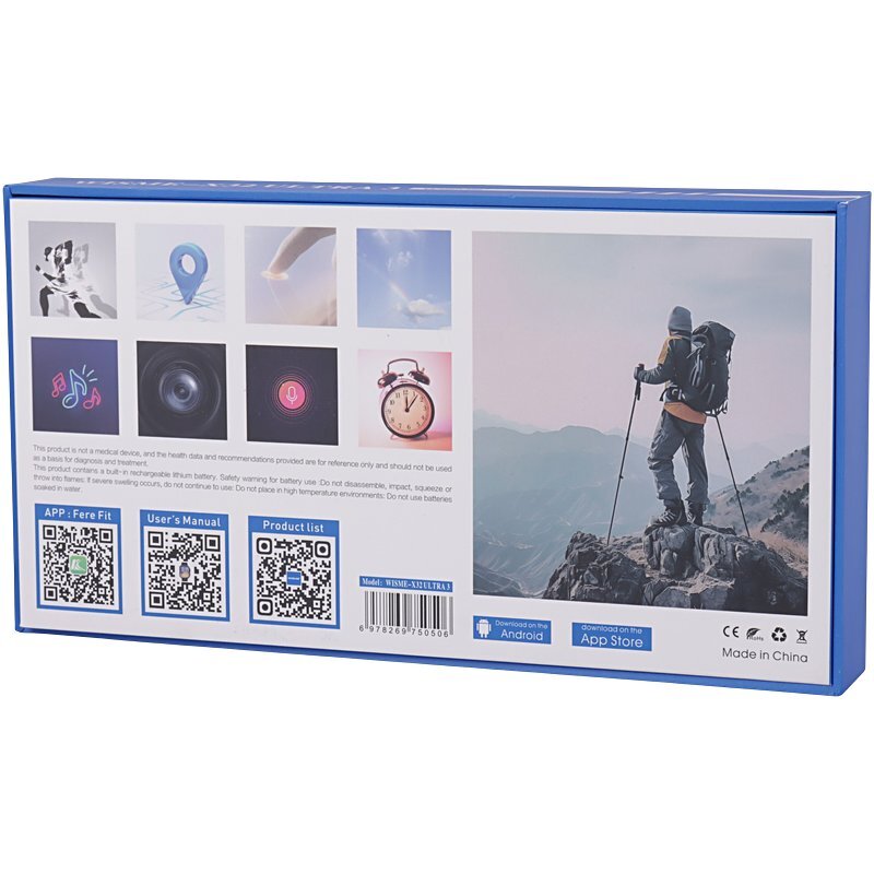 ساعت هوشمند ویسمی WISME-X32 Ultra 3