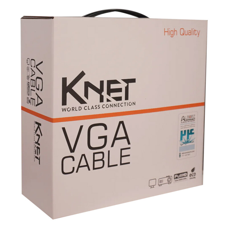 کابل VGA کی نت K-C185 طول 20 متر