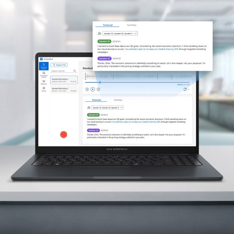 لپ تاپ ایسوس 15.6 اینچی ExpertBook B1503CVA Core i7 13620H 8GB 512GB SSD