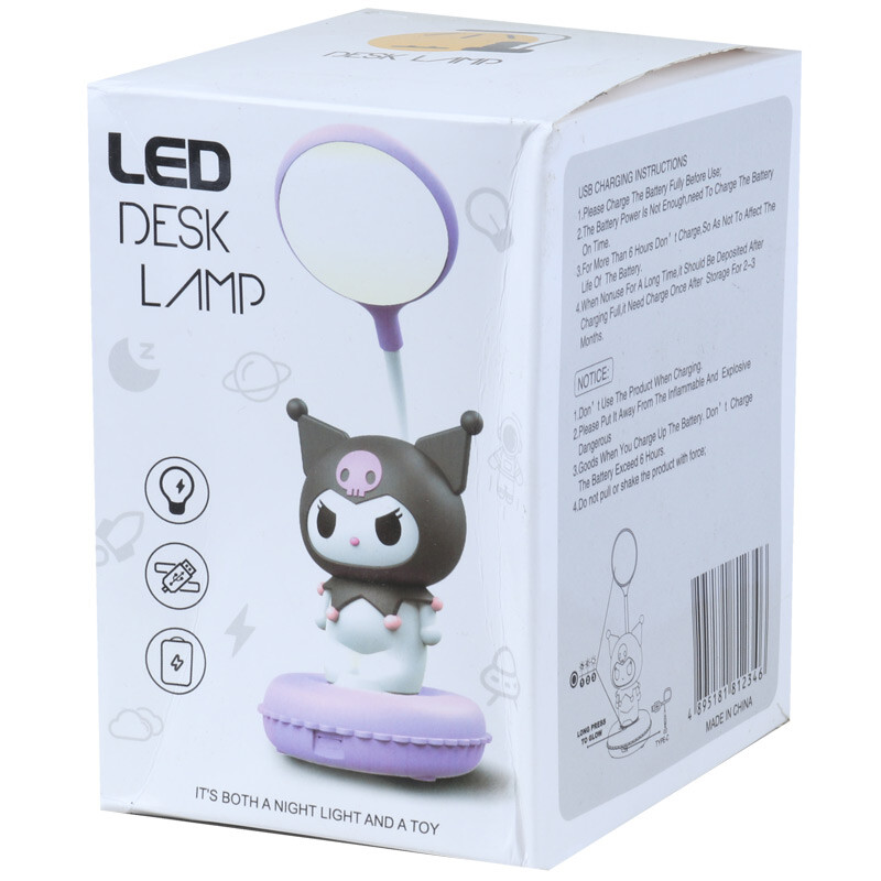 چراغ مطالعه فانتزی شارژی طرح کرومی JJL123-1 کد 1084