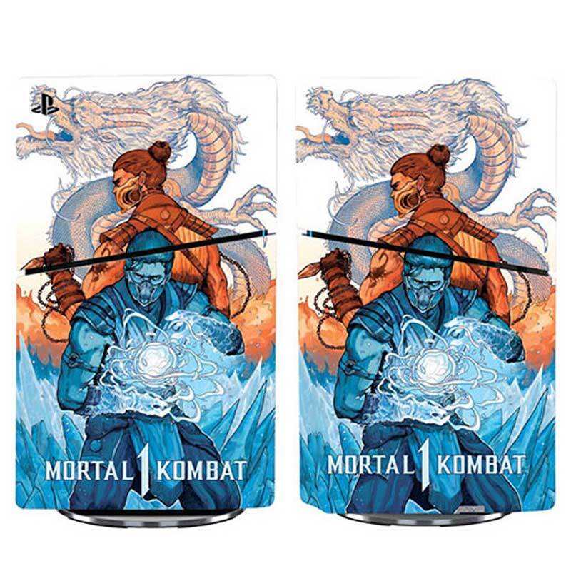 اسکین پلی استیشن 5 اسلیم دیجیتال طرح Mortal Kombat کد 7
