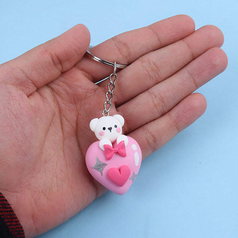 جاکلیدی خمیری طرح خرس پینترستی