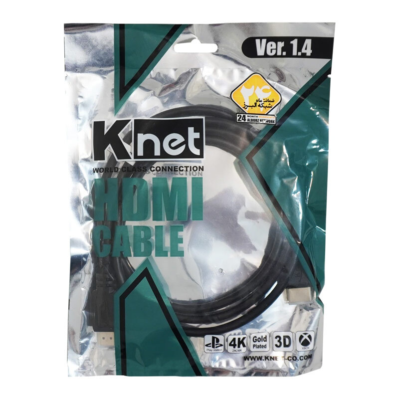 کابل HDMI 4K کی نت K-C200 طول 1.5 متر