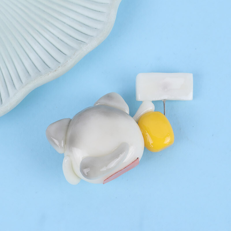 رو داشبوردی طرح گربه و جوجه شب تاب