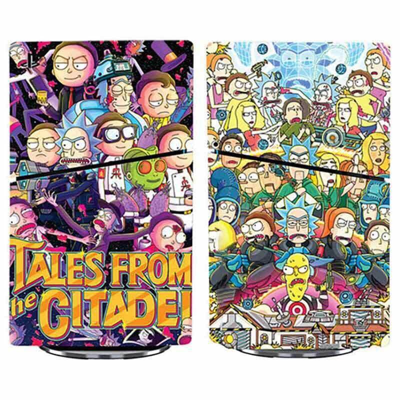 اسکین پلی استیشن 5 اسلیم دیجیتال طرح Rick and Morty کد 1