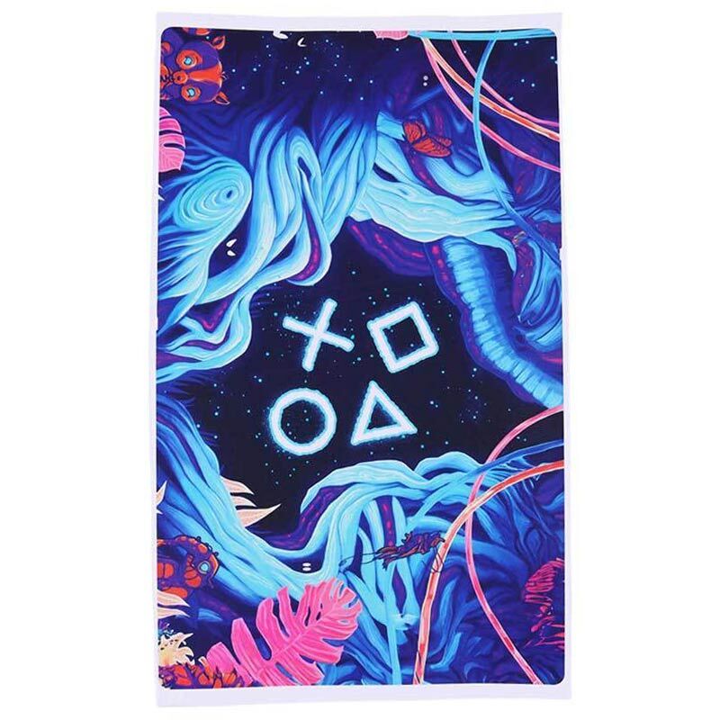 اسکین پلی استیشن 5 اسلیم استاندارد گیم اور طرح دکمه دسته بازی