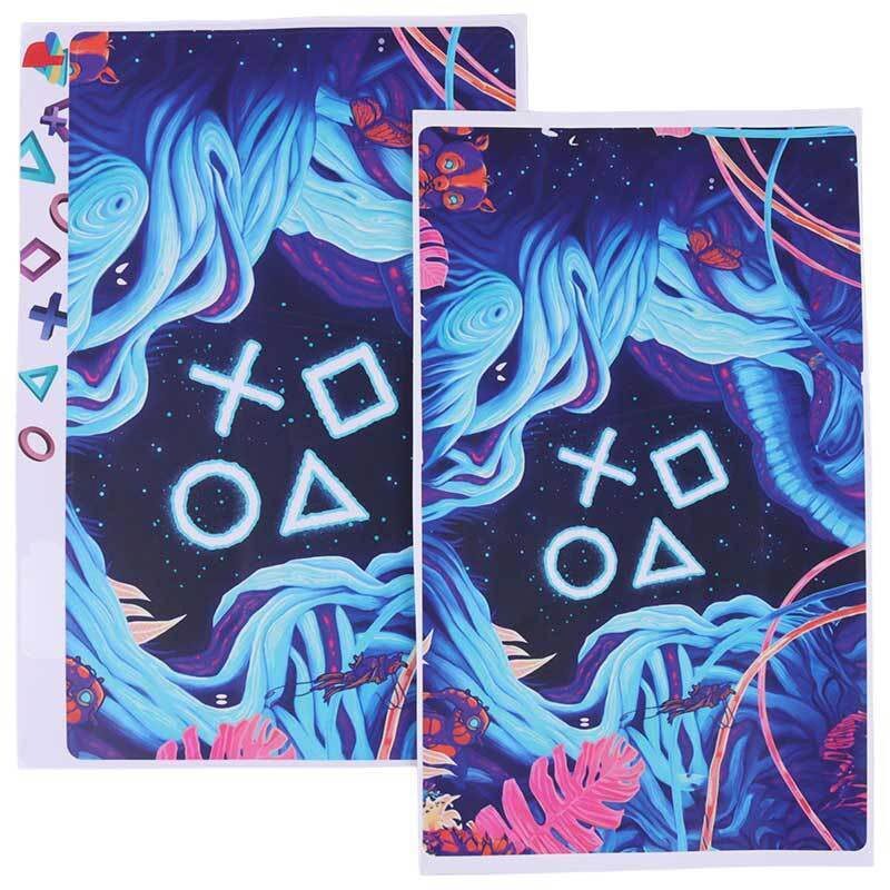 اسکین پلی استیشن 5 اسلیم استاندارد گیم اور طرح دکمه دسته بازی