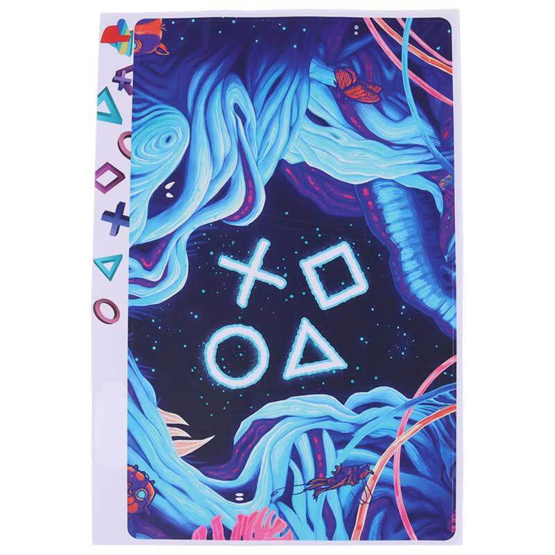 اسکین پلی استیشن 5 اسلیم استاندارد گیم اور طرح دکمه دسته بازی