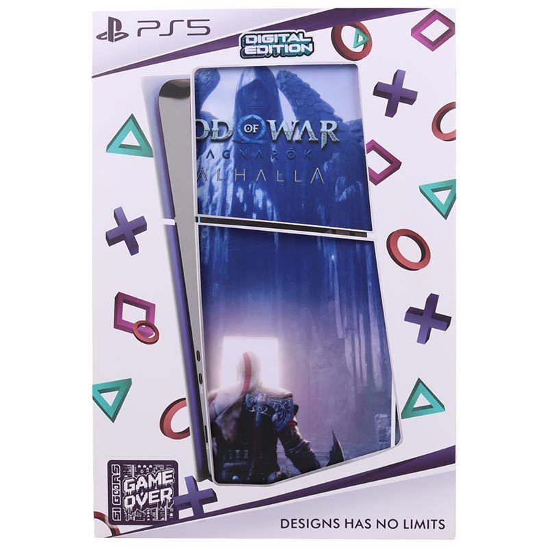 اسکین پلی استیشن 5 اسلیم استاندارد گیم اور طرح God of War Ragnarok کد 2