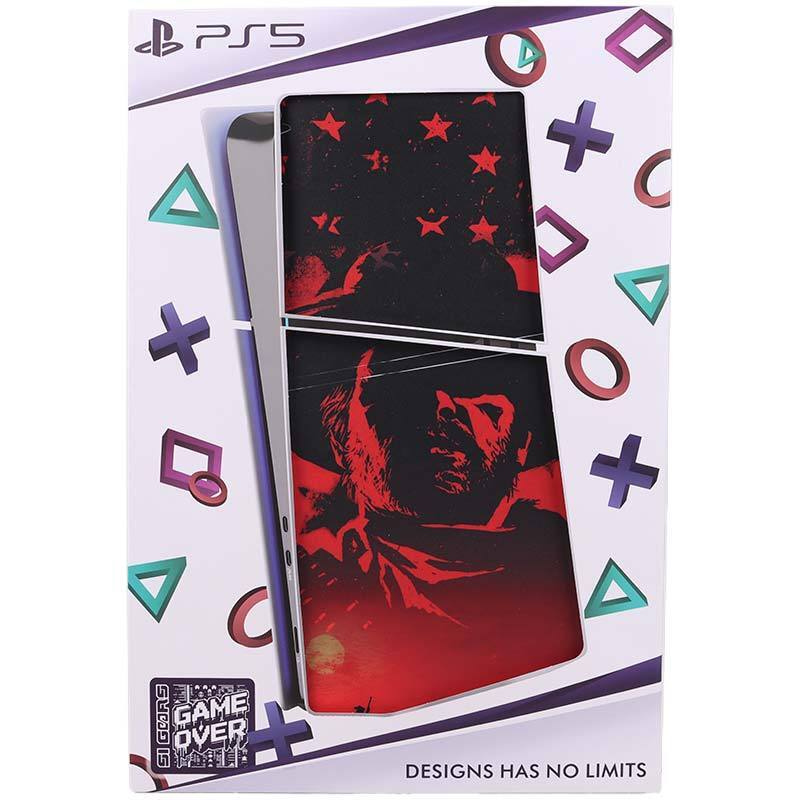 اسکین پلی استیشن 5 اسلیم دیجیتال طرح Red Dead Redemption 2 کد 2