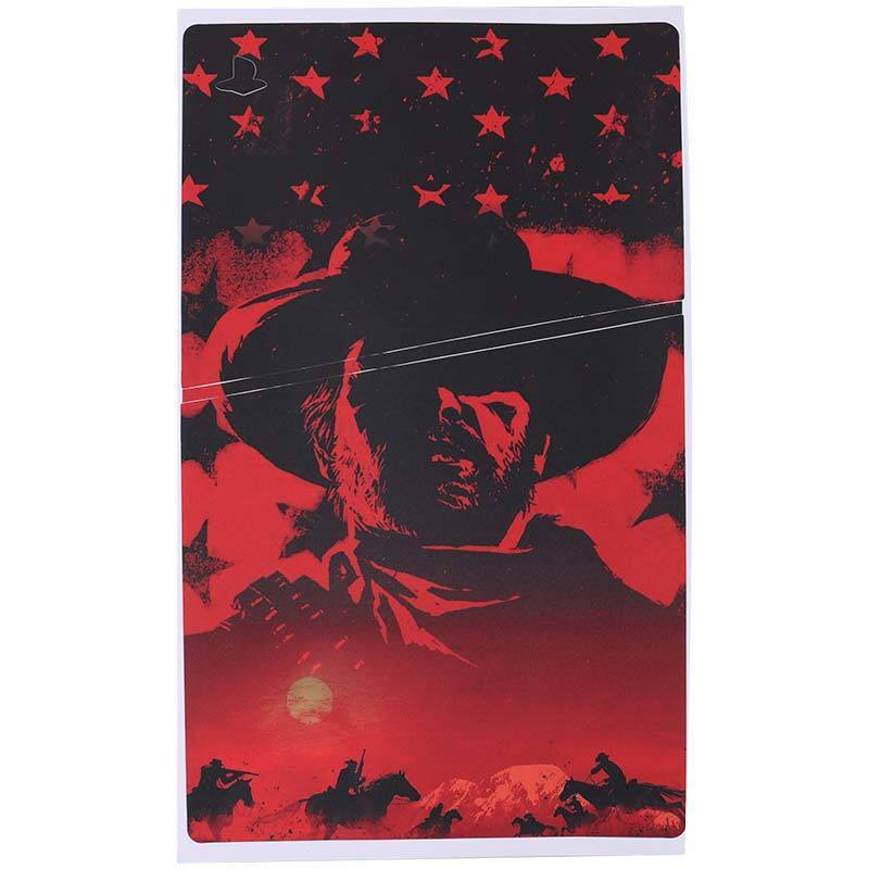 اسکین پلی استیشن 5 اسلیم دیجیتال طرح Red Dead Redemption 2 کد 2