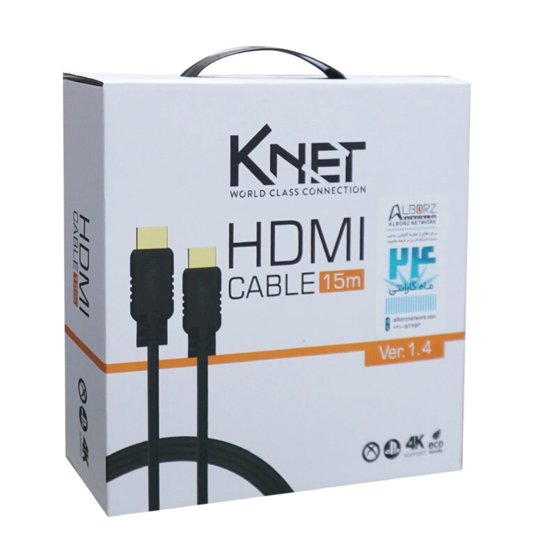کابل HDMI 4K کی نت K-C204 طول 15 متر