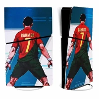 اسکین پلی استیشن 5 اسلیم استاندارد گیم اور طرح Ronaldo CR7