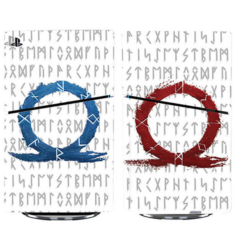 اسکین پلی استیشن 5 اسلیم دیجیتال طرح God Of War کد 4