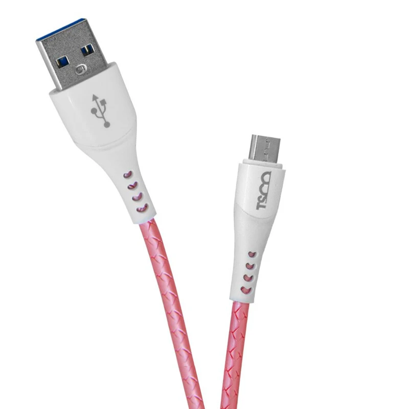 کابل میکرو یو اس بی 3 آمپر تسکو TCA 461 طول 1 متر