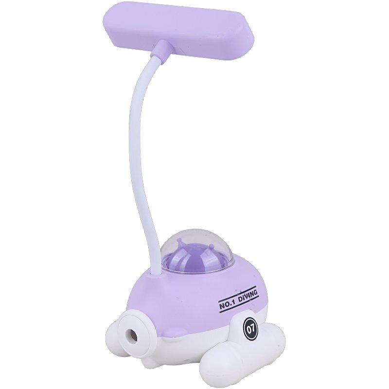 چراغ مطالعه فانتزی شارژی طرح سفینه فضایی MU357