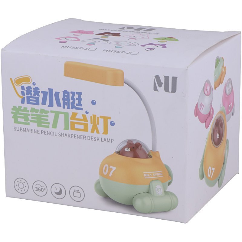 چراغ مطالعه فانتزی شارژی طرح سفینه فضایی MU357