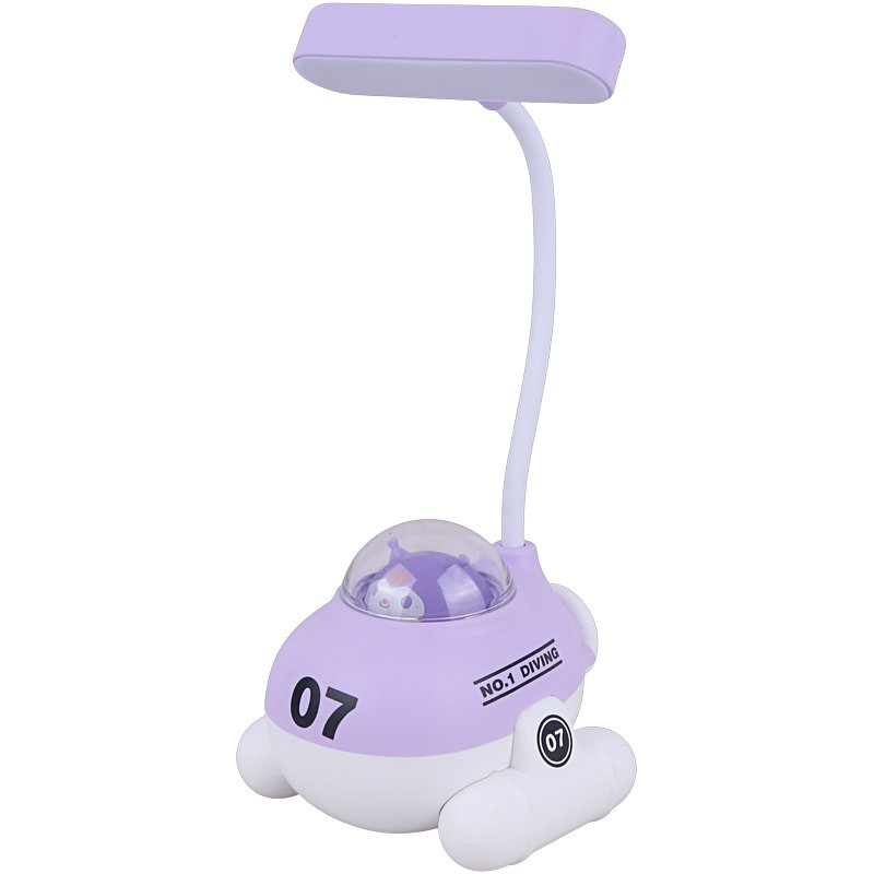 چراغ مطالعه فانتزی شارژی طرح سفینه فضایی MU357