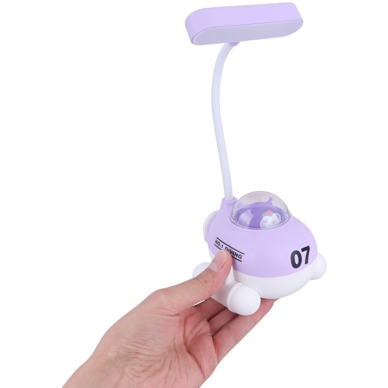 چراغ مطالعه فانتزی شارژی طرح سفینه فضایی MU357