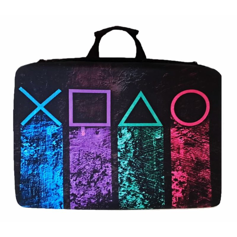 کیف کنسول بازی PS5 Slim طرح PS Buttons کد 12