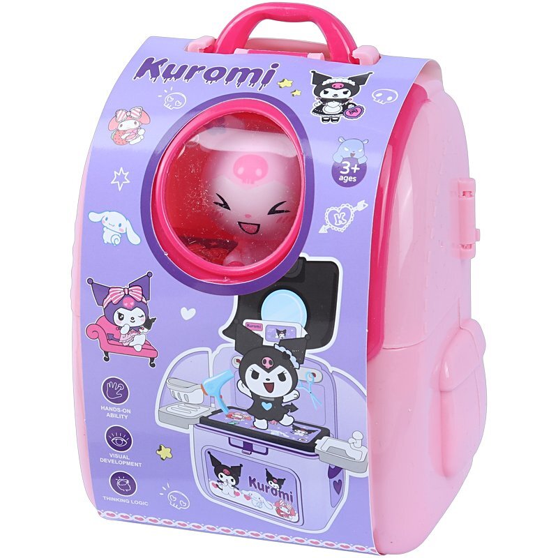 ست اسباب بازی لوازم آرایشی کیفی طرح کرومی