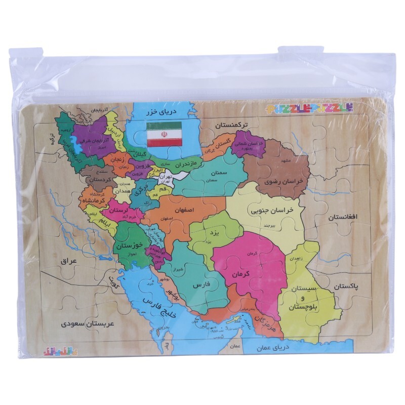 پازل 36 تکه طرح نقشه ایران NO.95011