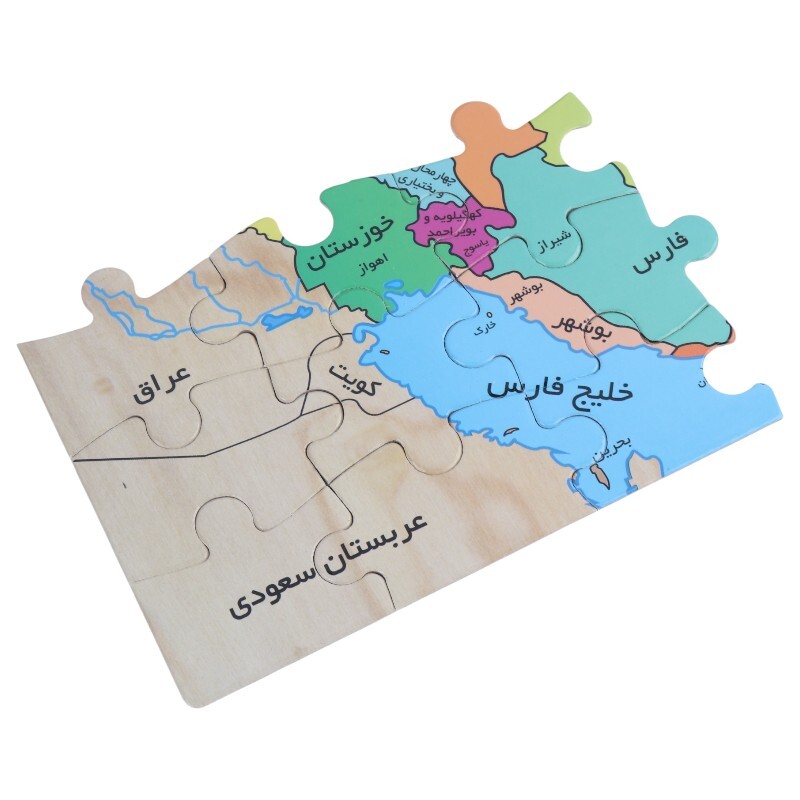 پازل 36 تکه طرح نقشه ایران NO.95011