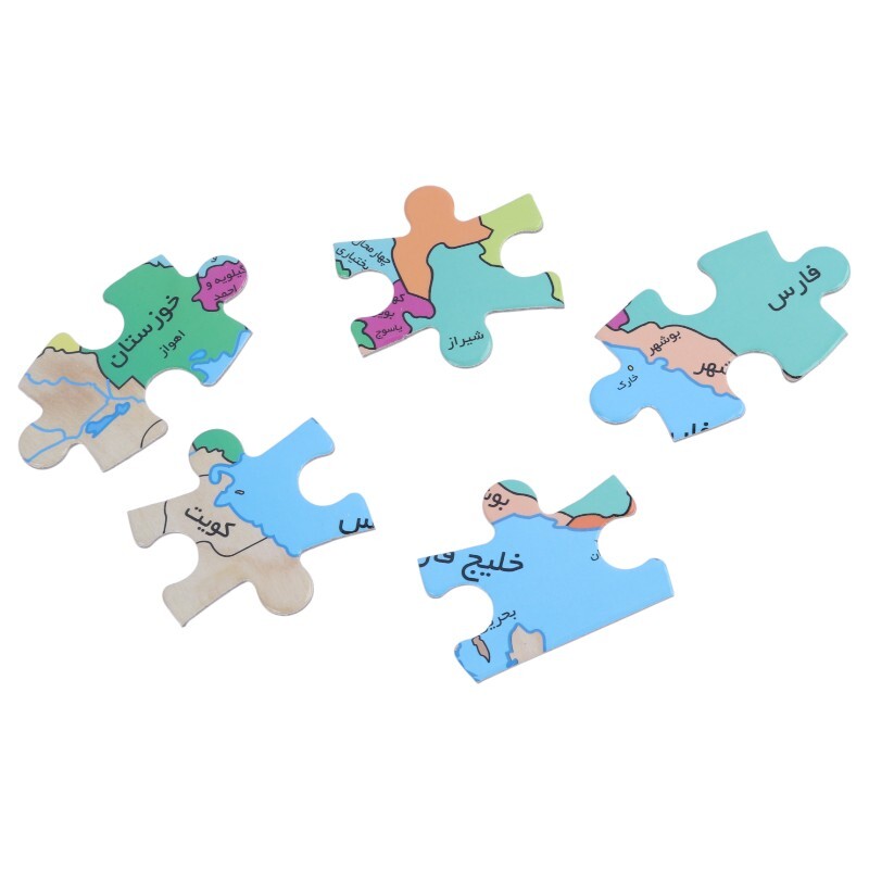 پازل 36 تکه طرح نقشه ایران NO.95011